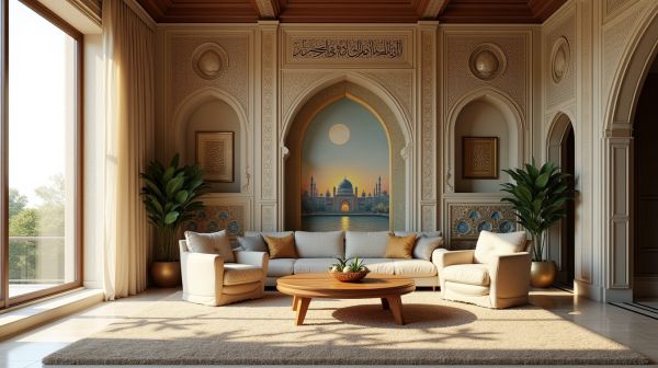 Choisir des tableaux islamiques pour sublimer votre décoration intérieure