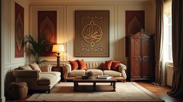 Choisir des tableaux islamiques pour sublimer votre décoration intérieure