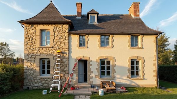 Transformez l'apparence de votre demeure grâce au ravalement de façade dans le Cher